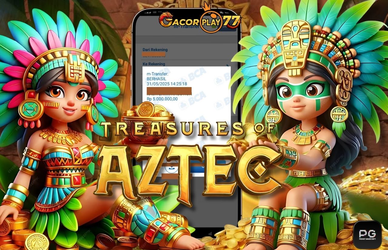 Selamat kepada user id : raj****ti Wede Rp 5.000.000 di Game  TREASURES AZTEC PG SOFT Cair Gk Sampe 1 Menit! Menang Mudah di Gacorplay77